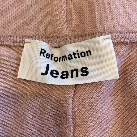 Reformation Cirrus Crop Straight Leg Knit Pants Size XL - Picture 8 of 10